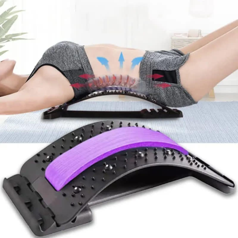 Extenseur de dos avec 4 niveaux de réglage - Appareil de décompression vertébrale