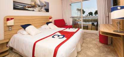 Chambre 3 personnes avec vue sur mer