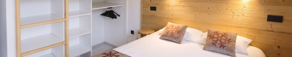 Chambre triple -club arc en ciel - karellis - vacances bleues