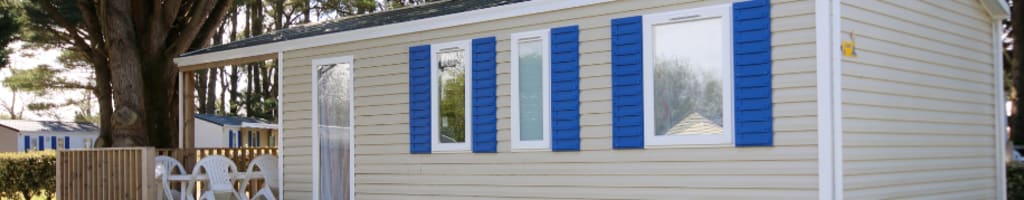 Extérieur mobil-Home Confort 6 personnes à Keravel