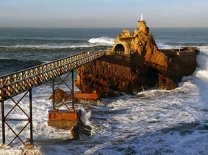 Rocher à la Vierge - Biarritz - Vacances Bleues