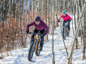 VTT sur neige