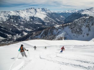 Sortie ski au domaine du Karellis