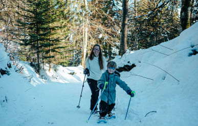 sortie raquettes megeve