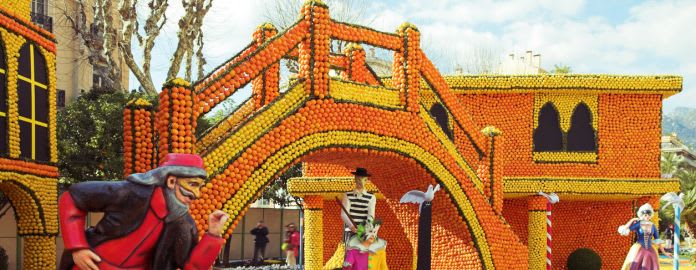 Culture et patrimoine à Menton - fête du citron