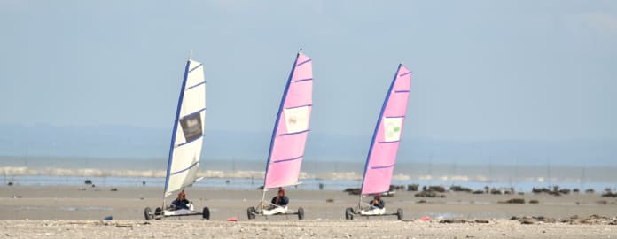 Chars à voile sur la plage - Club*** Keravel - Erdeven