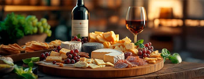 specialites culinaires hautes allpes - fromage vin charcuterie