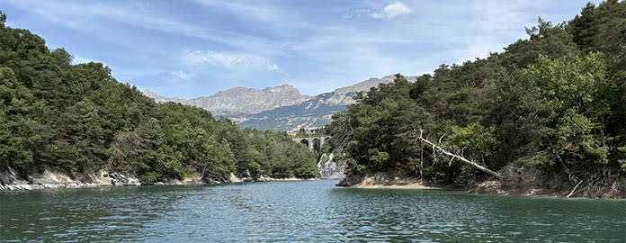 Lac de serre ponçon - Hautes Alpes