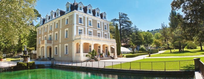 Domaine de Château Laval à Gréoux-les-Bains - Verdon