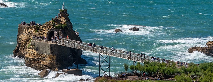 Rocher à la Vierge - Biarritz - Vacances Bleues