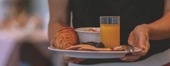 Le petit-déjeuner en buffet dans les hôtels Vacances Bleues