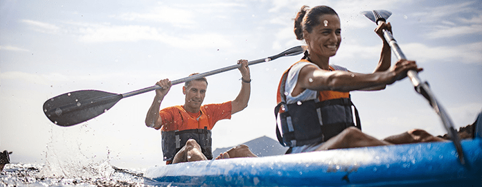 Team buiding - canoe - vacances bleues