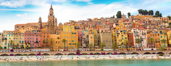 plage de menton - Hôtel de luxe en Provence