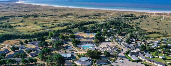 Vue aerienne du club - Club Keravel - Vacances Bleues