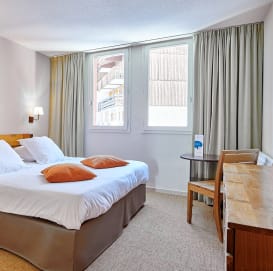 Chambre 4 personnes confort côté pistes - Belle Plagne