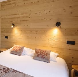 Chambre triple -club arc en ciel - karellis - vacances bleues