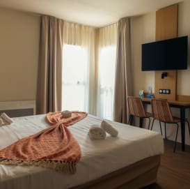 Chambre du club le grand air sur l'ile d'oleron vacances bleues