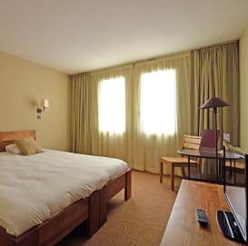 Vue d'ensemble Chambre privilège 2 personnes, côté pistes