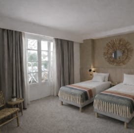 Chambre Twin avec balcon ou terrasse à Hendaye- Résidence Vacances Bleues