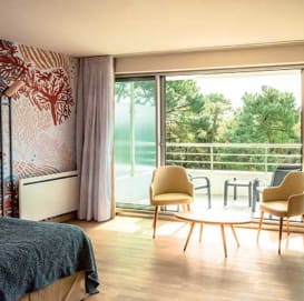 Chambre hotel jardins atlantique