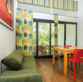 Living room of a flat, Domaine de l'Agréou