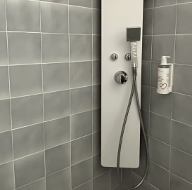Chambre Confort 2 personnes :  Salle de Bain - Club Arc en Ciel Les Karellis