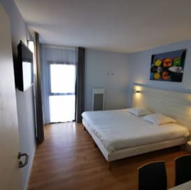 Chambre double avec grand lit - Club Grand Air - Oléron