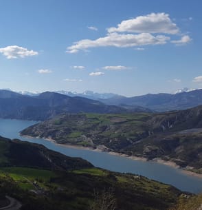 Lac de serre ponçon - Hautes Alpes