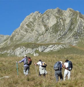 Marche nordique - club horizons du lac - chorges - vacances bleues