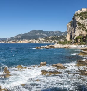 Plage Balzi Rossi près de Menton