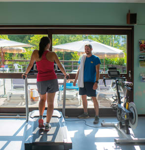 Salle de sport club horizons du lac - vacances bleues