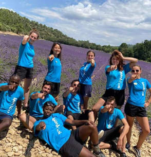 Champs de lavande - club Domaine de Château Laval - Vacances Bleues