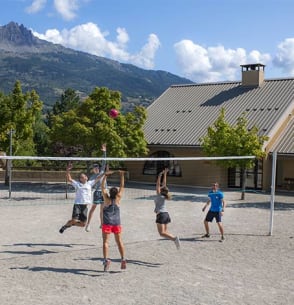 Equipement de sport - Beach volley club horizons du lac - serre ponçon - vacances bleues