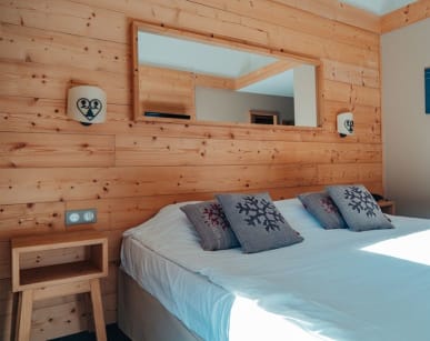 chambre double aux alpes d'azur
