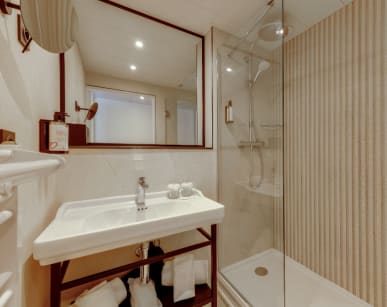 Salle de bain chambres de la Villa Modigliani