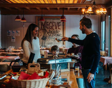 Breakfast at the Chalets du Prariand