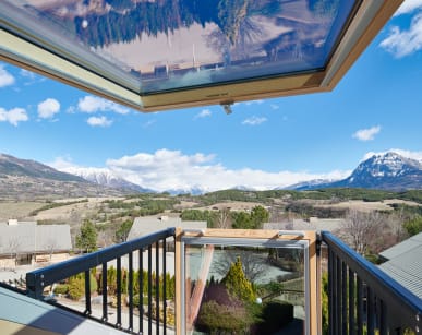 Vue d’une chambre triple, club*** les Horizons du lac