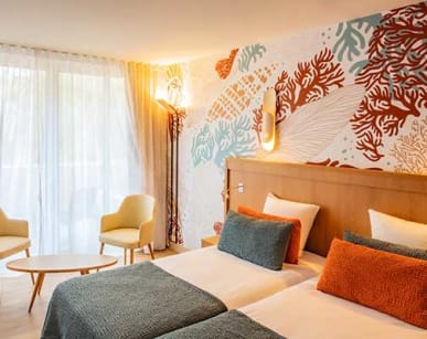 Chambre hotel jardins atlantique