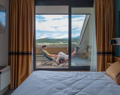 Terrasse chambre double club Horizons du Lac - Vacances Bleues