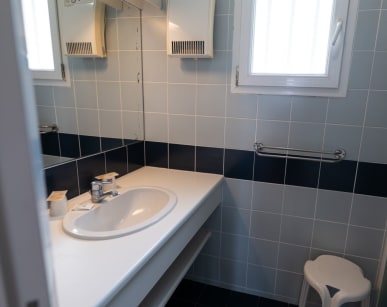 salle de bain, club keravel, erdeven, vacances bleues