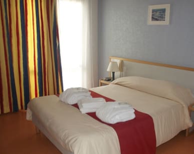 chambre double au club keravel,erdeven, vacances bleues