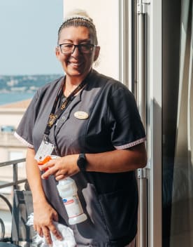 Personnel de l'hôtel Royal Westminster à Menton - Vacances Bleues