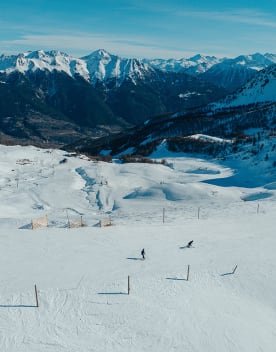 Montagne enneigée - Alpes d'Azur - Vacances Bleues