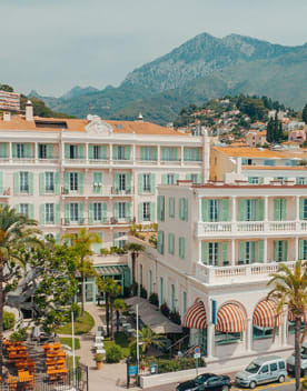 hotel à menton - La vie de château dans un hôtel de luxe