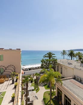 Vue mer depuis l'hôtel Balmoral - Menton - Vacances Bleues