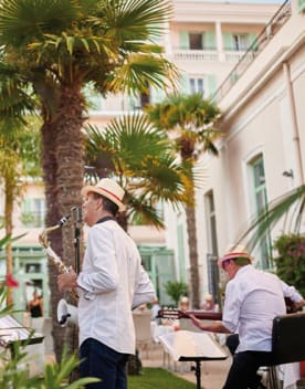 A musical summer evening in the Balmoral garden