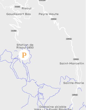 Carte d'accès Risoul