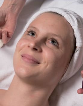 Soin visage - spa aqualioz - villa marlioz