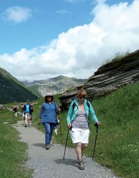 randonnees club horizons du lac serre poncon - balades pedestres