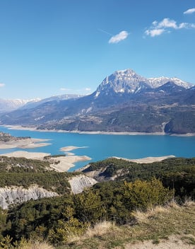 Le Lac de Serre Ponçon, où la mer à la montagne !